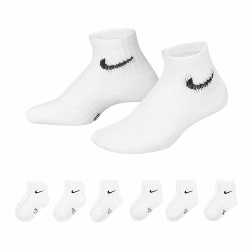 NIKE Kids Rn0018 Quarter Socks 6 Pairs EU 23 1/2-27 NIKE Kids Rn0018 Quarter Socks 6 Pairs EU 23 1/2-27 von Nike