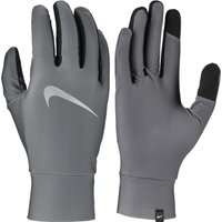 NIKE Lightweight Laufhandschuhe Damen 087 smoke grey/black/silver XS NIKE Lightweight Laufhandschuhe Damen 087 smoke grey/black/silver XS von Nike