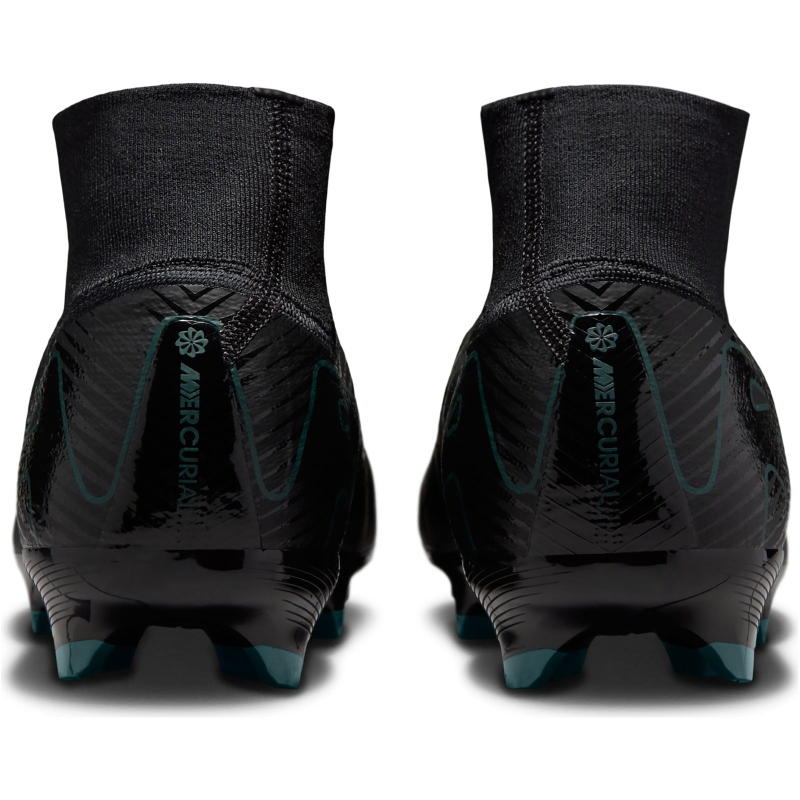 NIKE Mercurial Superfly 10 Pro FG Fußballschuhe Erwachsene 002 - black/black-deep jungle 44 von Nike