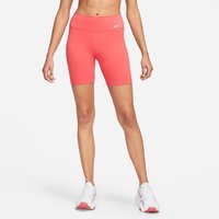 NIKE One Mid-Rise Tights Damen 648 - lt fusion red/white L von Nike