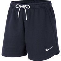 NIKE Park 20 Fleece Shorts Damen obsidian/white/white XS von Nike