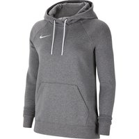 NIKE Park 20 Fleece Hoodie Damen charcoal heathr/white/white XS von Nike