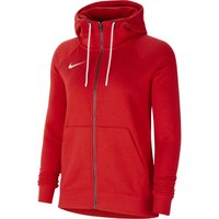 NIKE Park 20 Fleece Kapuzenjacke Damen university red/white/white S von Nike