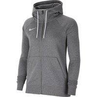 NIKE Park 20 Fleece Kapuzenjacke Damen charcoal heathr/white/white M von Nike