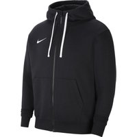 NIKE Park 20 Fleece Kapuzenjacke Herren black/white/white M von Nike