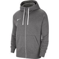 NIKE Park 20 Fleece Kapuzenjacke Herren charcoal heathr/white/white XL von Nike