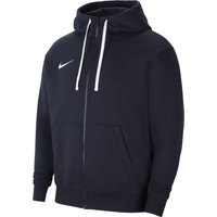 NIKE Park 20 Fleece Kapuzenjacke Herren obsidian/white/white S von Nike