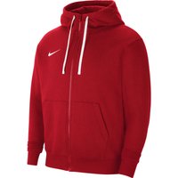 NIKE Park 20 Fleece Kapuzenjacke Herren university red/white/white M von Nike