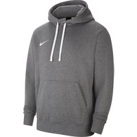 NIKE Park 20 Fleece Hoodie Herren charcoal heathr/white/white S von Nike