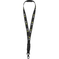 NIKE Premium Schlüsselband Smiley 702 - opti yellow/black/white NIKE Premium Schlüsselband Smiley 702 - opti yellow/black/white von Nike