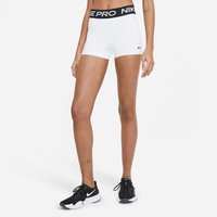 NIKE Pro 3 Inch Tights Shorts Damen 100 - white/black/black XXL von Nike