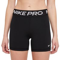 NIKE Pro 365 Damen 5 Inch Tights 010 - black/white XL von Nike