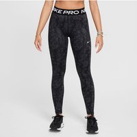 NIKE Pro Dri-FIT Leggings Mädchen 010 - black/white XL (156-166 cm) von Nike