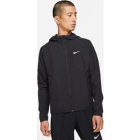 NIKE Repel Miler Laufjacke Herren 010 - black/black/reflective silv XL von Nike