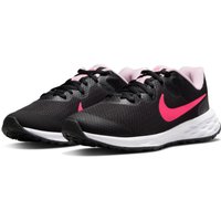 NIKE Revolution 6 Laufschuhe Kinder black/hyper pink-pink foam 37.5 von Nike