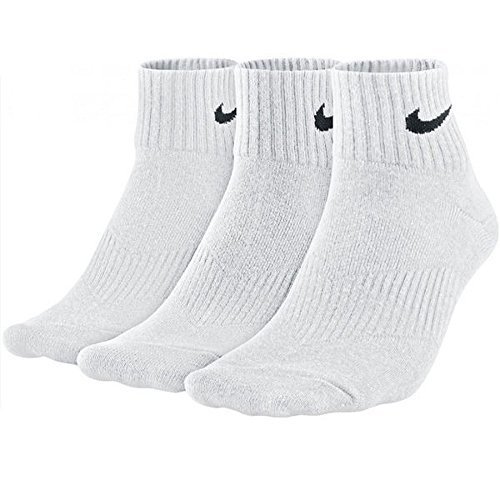 NIKE Socken Lightweight Quarter 3er Pack, weiß, 46-50 XL, SX4706-101 NIKE Socken Lightweight Quarter 3er Pack, weiß, 46-50 XL, SX4706-101 von Nike