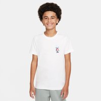 NIKE Sportswear Boxy T-Shirt Kinder 100 - white M (137-147 cm) von Nike