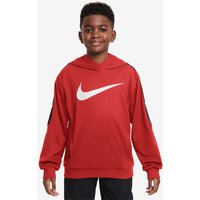 NIKE Sportswear Club+ Hoodie Kinder 657 - university red M (137-147 cm) von Nike