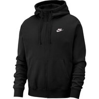 NIKE Sportswear Club Fleece Kapuzenjacke black/white M von Nike