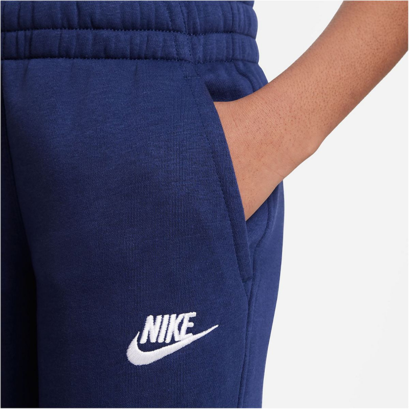 NIKE Sportswear Club Fleece Trainingsanzug Kinder 410 - midnight navy/white XS (122-128 cm) von Nike