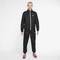 NIKE Sportswear Club Lined Woven Trainingsanzug Herren 010 - black/white XL von Nike