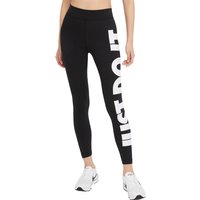 NIKE Sportswear Essential High-Rise Leggings Damen black/white XS NIKE Sportswear Essential High-Rise Leggings Damen black/white XS von Nike