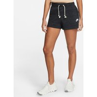 NIKE Sportswear Gym Vintage Shorts Damen black/white L von Nike