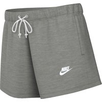 NIKE Sportswear Gym Vintage Shorts Damen dk grey heather/white M von Nike