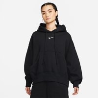 NIKE Sportswear Phoenix Over-Oversized Fleece Hoodie Damen 010 - black/sail M von Nike