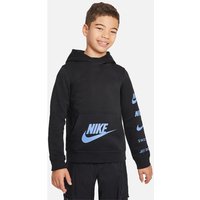 NIKE Sportswear Standard Issue Fleece Hoodie Jungen 010 - black XL (158-170 cm) von Nike