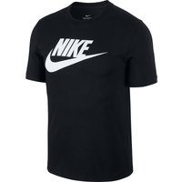 NIKE Sportswear T-Shirt Herren 010 - black/white M von Nike