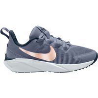 NIKE Star Runner 4 Laufschuhe Kinder 405 - ashen slate/mtlc red bronze-armory navy 31 von Nike