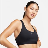 NIKE Swoosh Light Support Non-Padded Sport-BH Damen 010 - black/white XS von Nike