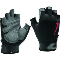 NIKE Ultimate Fitness Gloves Trainingshandschuhe Herren 074 black/LT crimson/LT crimson L von Nike