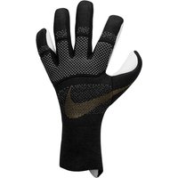 NIKE VaporGrip3 Dynamic Fit Torwarthandschuhe 011 - black/white/mtlc gold coin 10.5 von Nike