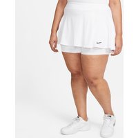 NIKECourt Dri-FIT Victory Flouncy Tennisrock Damen 100 - white/black L von Nike