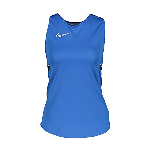 Nike, Dri-Fit Academy, Ärmellose Fußballtop, Königliches Blau/Weiß/Obsidian/Weiß, Xs, Frau von Nike