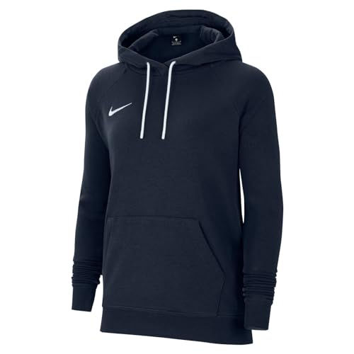 Nike Damen Park 20 Kapuzenpullover, Obsidian / Weiss Weiss, S EU von Nike