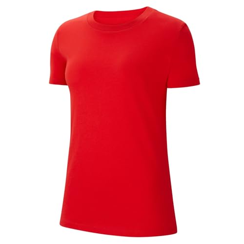 Nike Damen W Nk Park20 Tee T-Shirt, University Red/White, S EU Nike Damen W Nk Park20 Tee T-Shirt, University Red/White, S EU von Nike