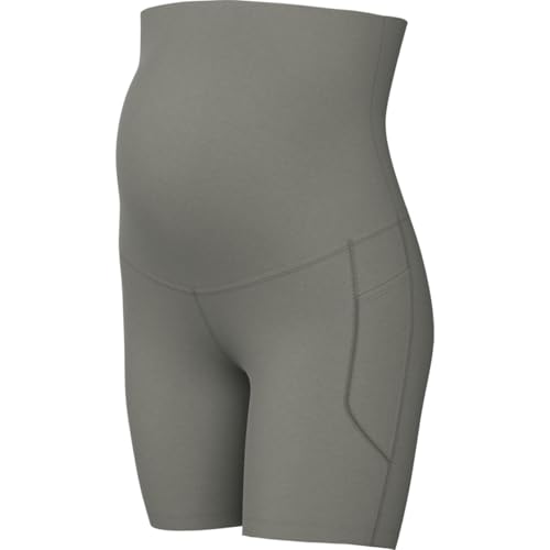 Nike (M One Dri-Fit-Bike-Shorts (Ca. 20 cm) Mit Hohem Taillenbund Und Taschen Für Damen (Schwangere Und Mütter), Light Army, FN3247-320, XL von Nike