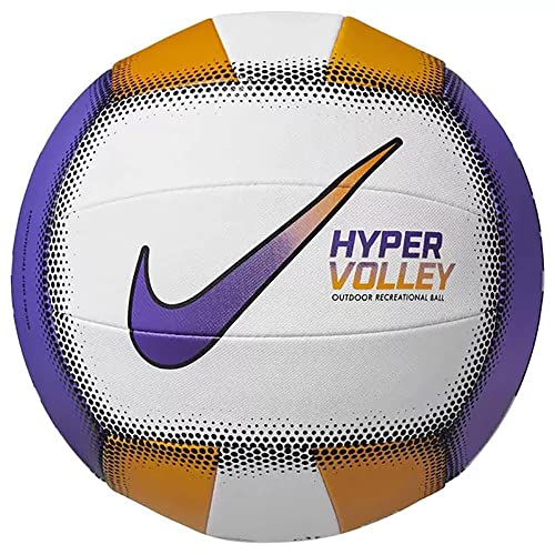 Nike Unisex – Erwachsene Hypervolley Volleyball, Psychic Purple/Kumquat/White/Black, 5 Nike Unisex – Erwachsene Hypervolley Volleyball, Psychic Purple/Kumquat/White/Black, 5 von Nike
