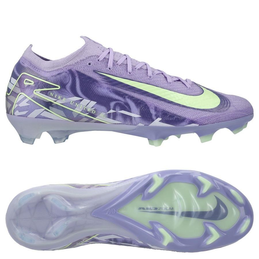 Nike Air Zoom Mercurial Vapor 16 Elite FG United - Purple Agate/Neon Nike Air Zoom Mercurial Vapor 16 Elite FG United - Purple Agate/Neon von Nike