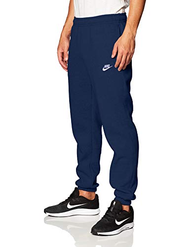 Nike BV2737-410 M NSW Club Pant CF BB Pants Men's Midnight Navy/Midnight Navy/White S von Nike