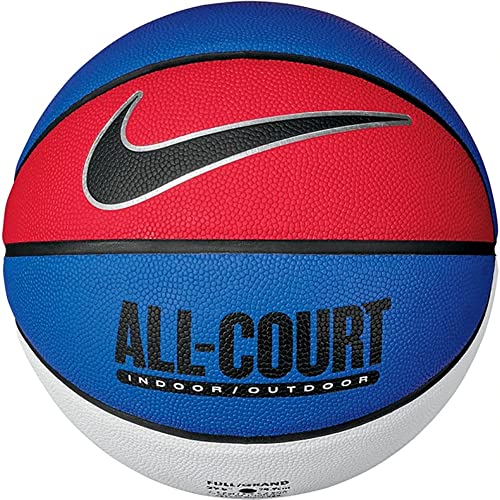 Nike Unisex – Erwachsene Everyday All Court 8P Deflated Basketball, Game royal/Black/metallic Silver/Black, 7 von Nike