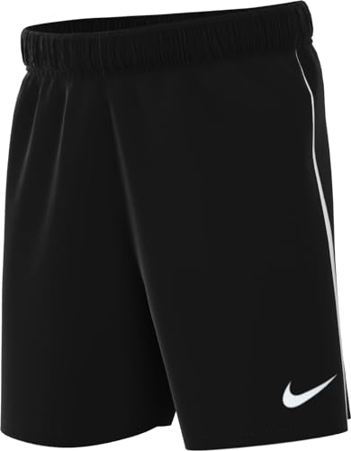 NIKE DR0968-010 Y NK DF LGE Knit III Short K Shorts Unisex-Jungen Black/White/White Größe M von Nike