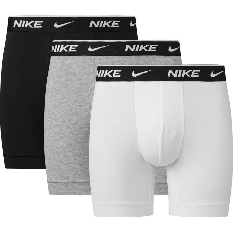 Nike Boxer Shorts 3er-Pack - Weiß/Grau/Schwarz von Nike
