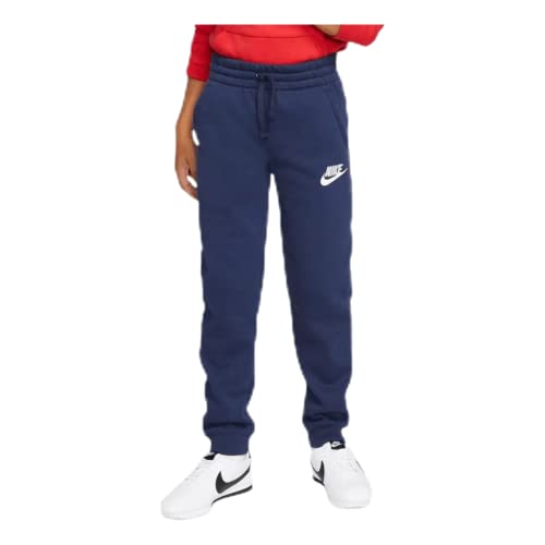 Nike Boys B NSW Club FLC Jogger Pants Jogginghose, Midnight Navy/White, XS von Nike