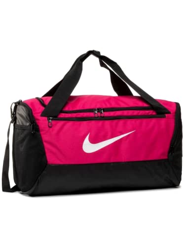 Nike Brasilia Carry-On Luggage, Rush Pink/Black/White, One Size von Nike