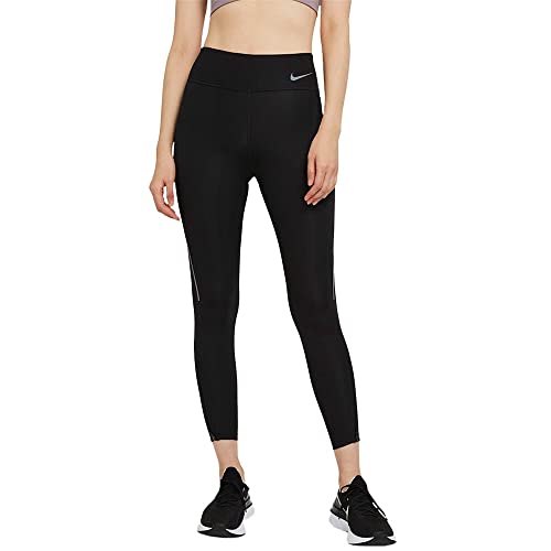 Nike CZ9232 W NK Faster TGHT 7_8 Leggings Women's Black/Gunsmoke S von Nike