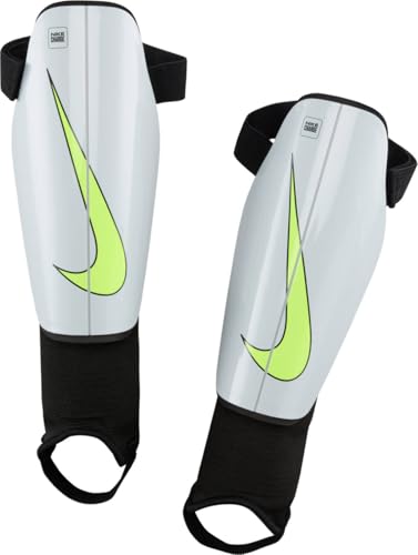 Schienbeinschoner Nike Charge Fußball-Schienbeinschoner, Pure Platinum/Black/Volt, DX4608-043, S von Nike